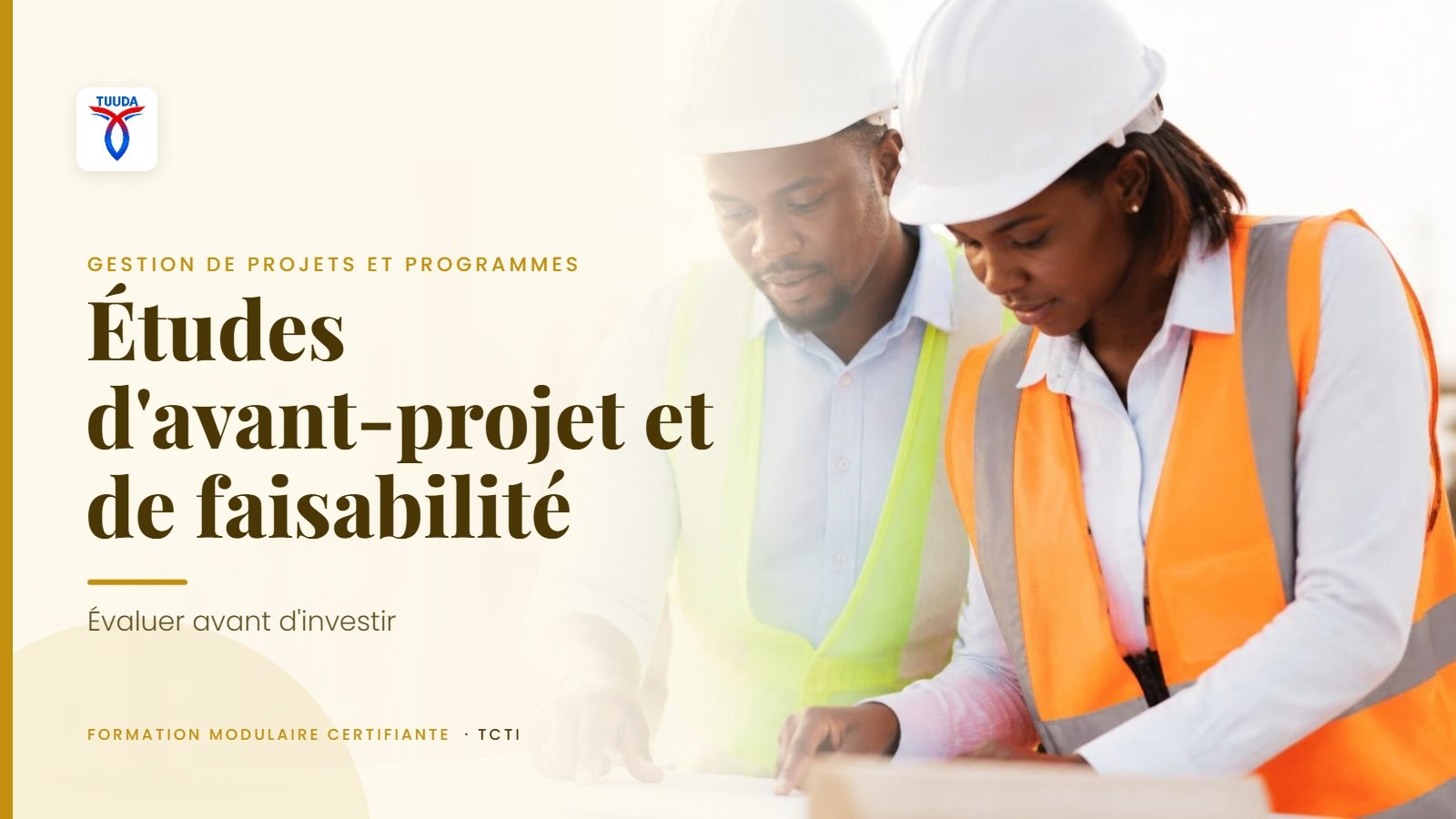 Etudes d'avant-projet de faisabilité
