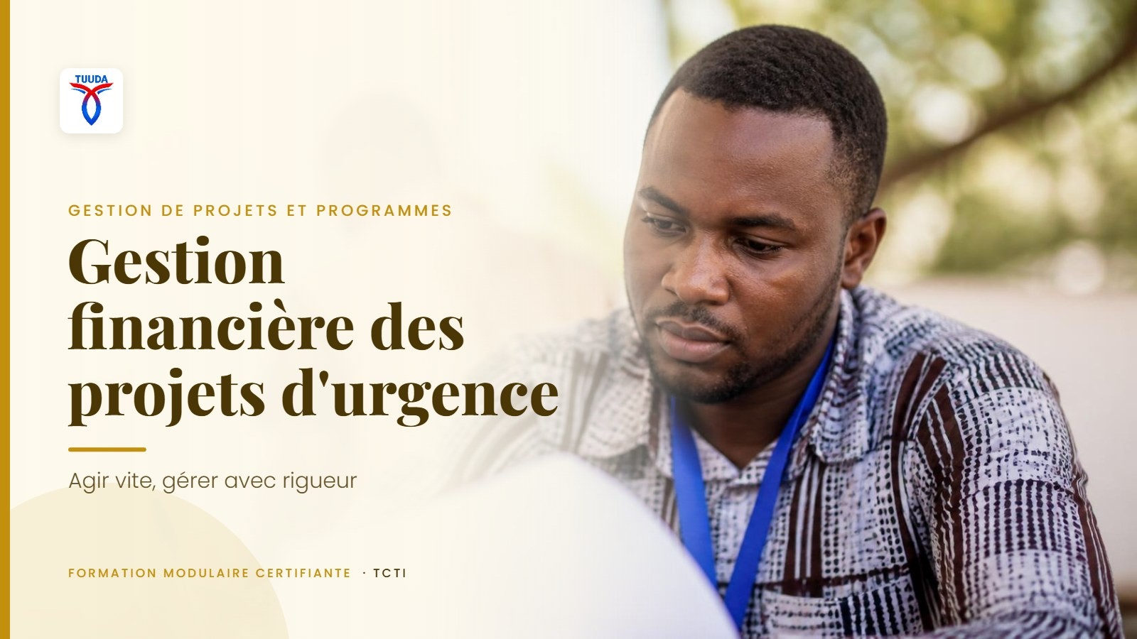 Gestion financière des projets d'urgence