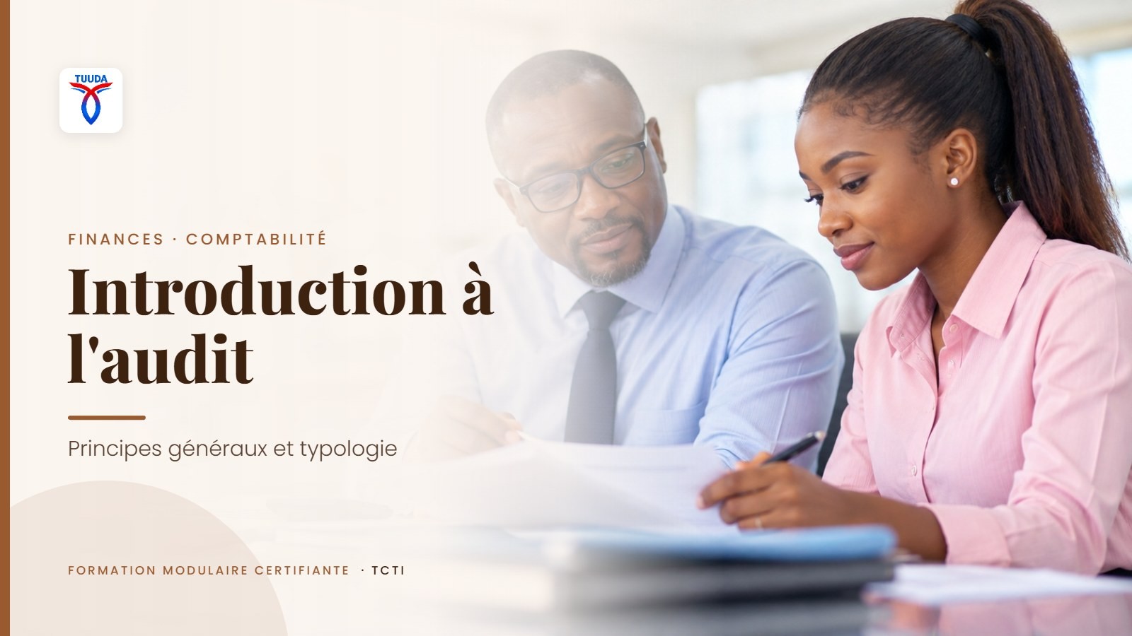 Introduction à l'audit: Principes généraux et Typologie